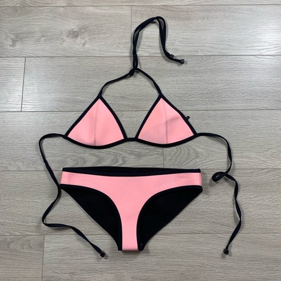 triangl swimwear Other - Triangl Pink Triangle Bikini Swimwear